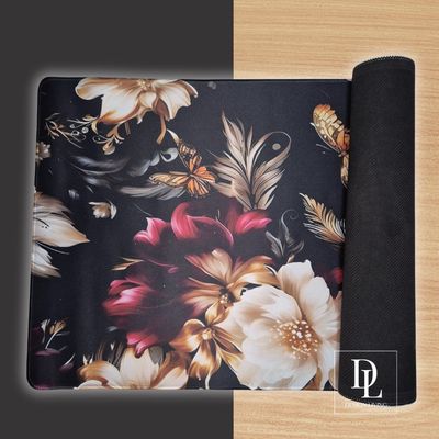 Flower desk pad