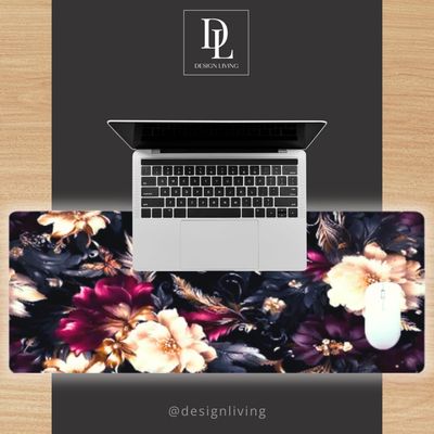 Flower desk pad