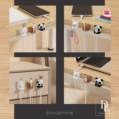 Adhesive cable holders