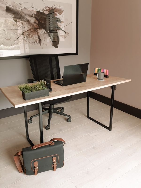 Rubberwood Office Desk