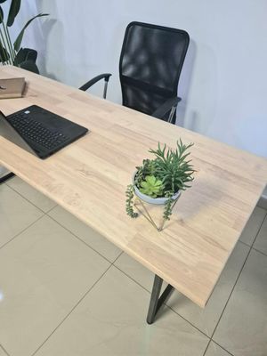 Rubberwood Office Desk