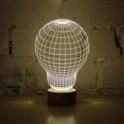 ORIGINAL BULB 3D Plexilampa LED ORIGINAL BULB 3D Plexilampa LED