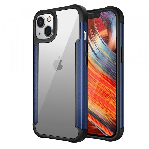 Carcasa Clear Iron Armor Hybrid Chrome - iPhone 13 / 13 Pro Max
