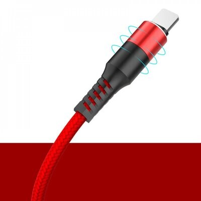 Cable USB de Sincronización y Carga, de Nailon 3 en 1 (2,4A), 1M