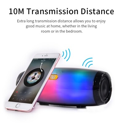 PARLANTE TG165 LUCES COLORES PORTABLE