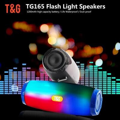PARLANTE TG165 LUCES COLORES PORTABLE