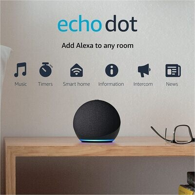 Echo Dot Alexa 5ta Generación sin Reloj