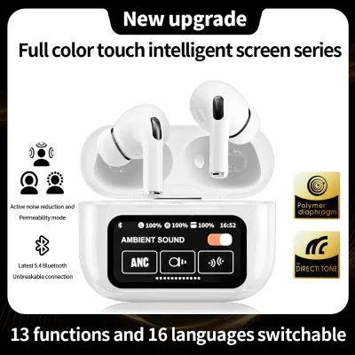 AirPods Pro 2 AAA, PANTALLA TACTIL y tecnología ANC+ENC