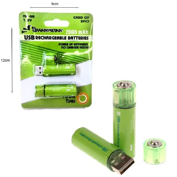 Pila AA/AAA Recargable SharpStar 2000 mAh