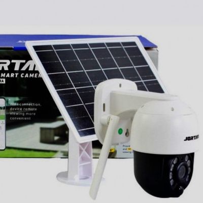 Cámara Solar Con Panel Jortan