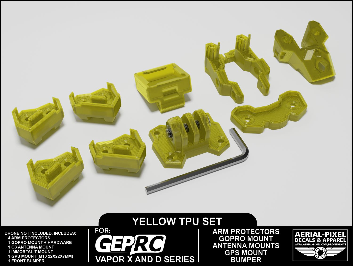 GEPRC Vapor-X5 and Vapor-D5 TPU Set - Choose From 10 Different Colors