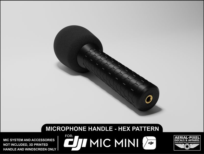 DJI Mic Mini Traditional Microphone Grip Handle