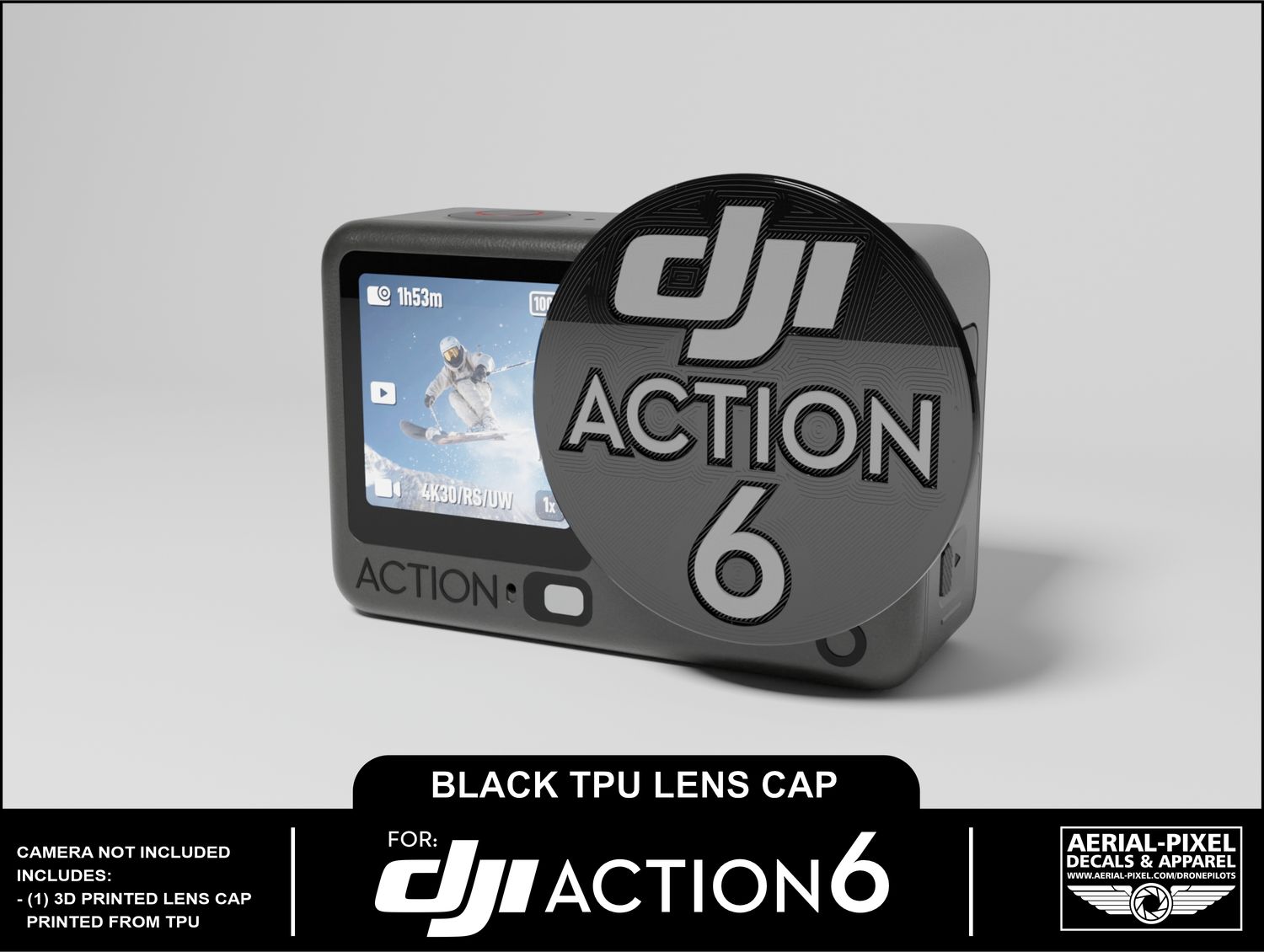 Dipos - 6 Pellicole Protettive Antiriflesso Per DJI Osmo Action - Opache E Anti-impronta - Made In Germany