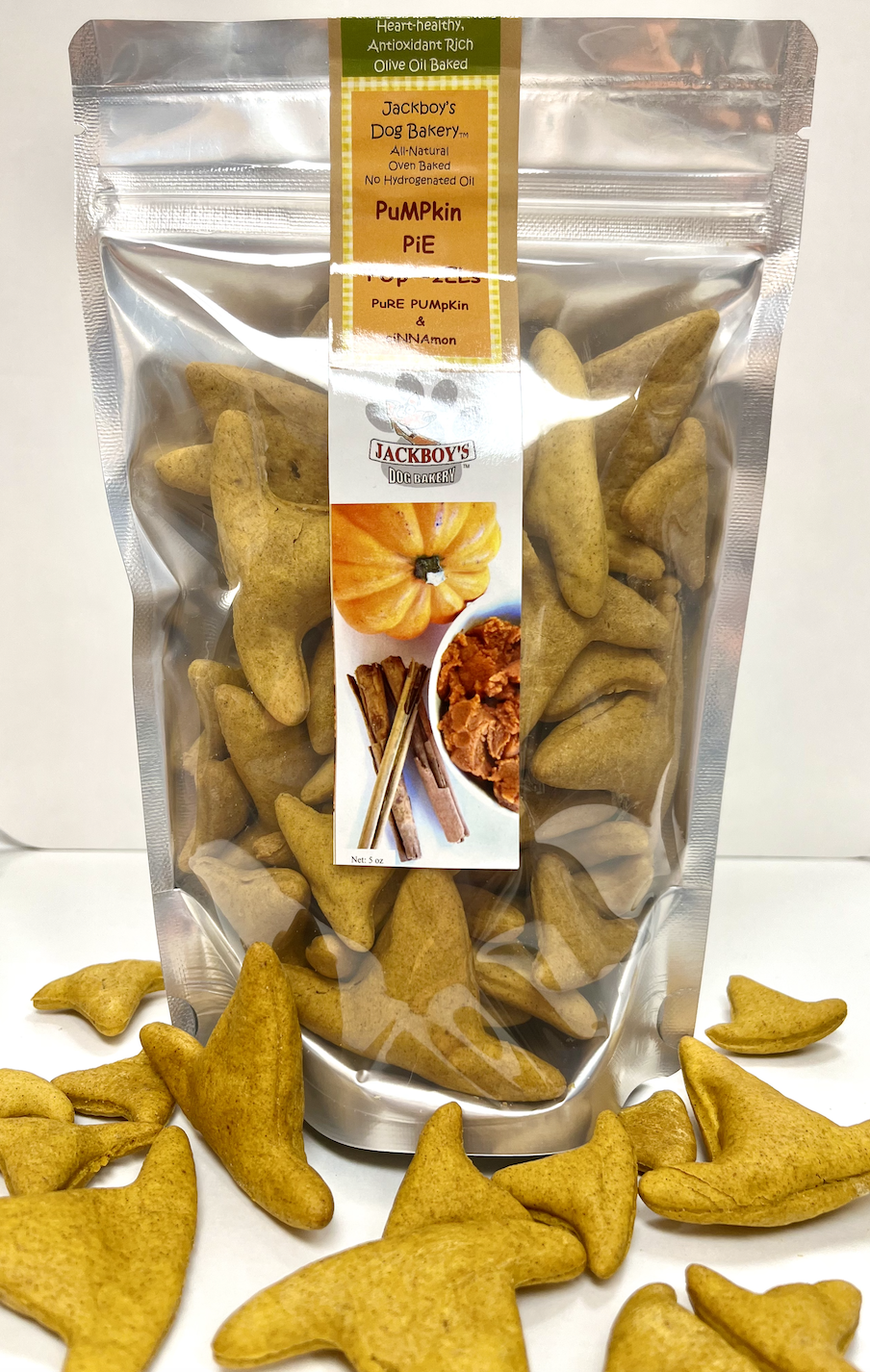 Pumpkin Pie Pup-zels, Fall Design, 5 oz