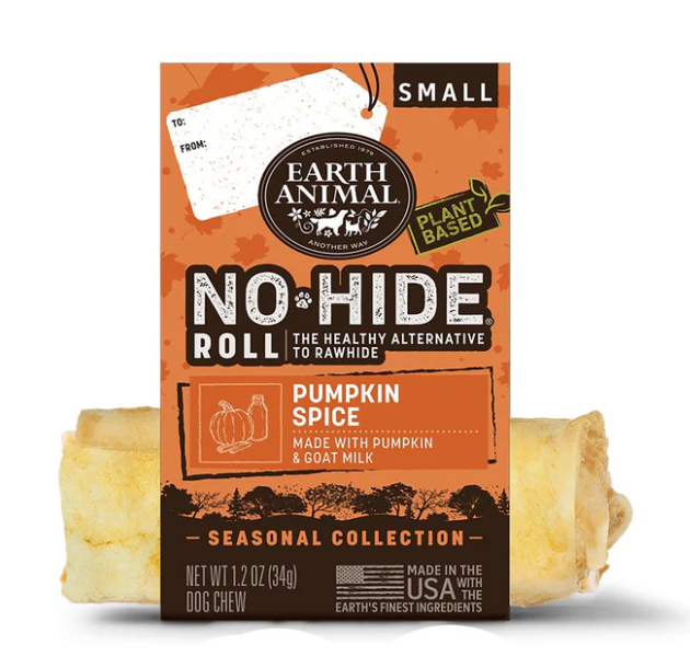 No Hide Pumpkin Spice Seasonal Roll, About 4&quot; long, 1 Thick Stick