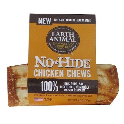 No Hide Chicken Chew, About 4&quot; long, 1 Thick Stick