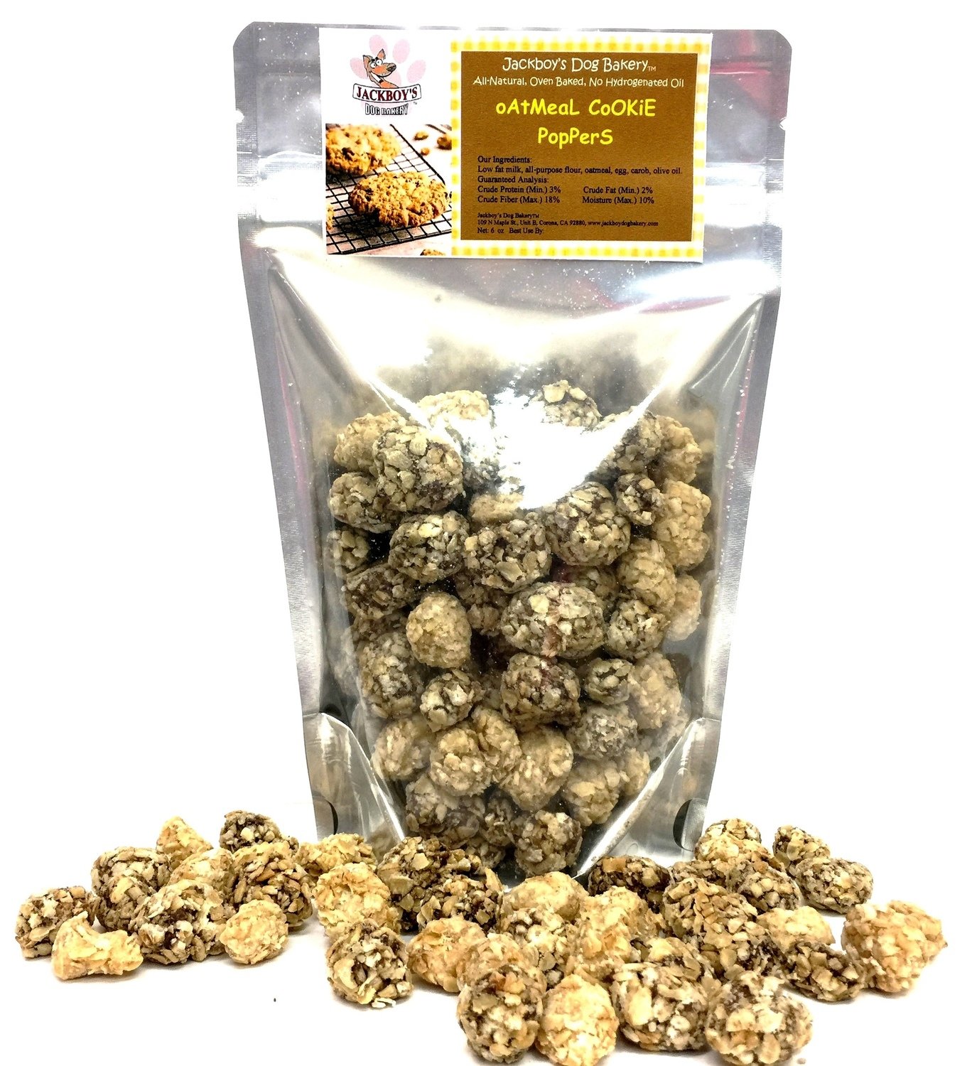 Oatmeal Cookie Poppers, 6 oz