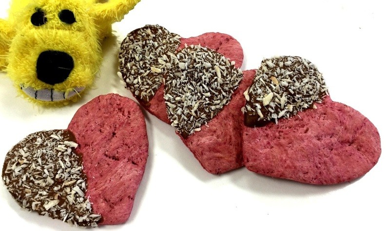 Strawberry Sweethearts, 8 pieces