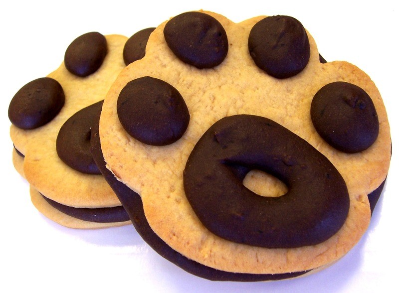 Muddy Paws Carob Fudge Sandwiches, Big, 1 pc