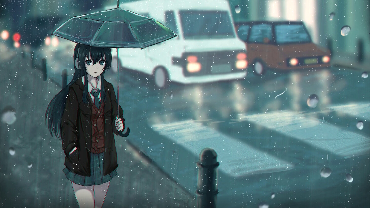 &quot;Rainy&quot; Mouse pad