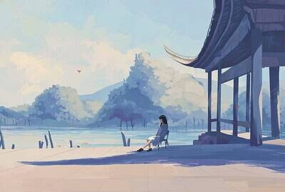 &quot;Lonely&quot; Mouse Pad