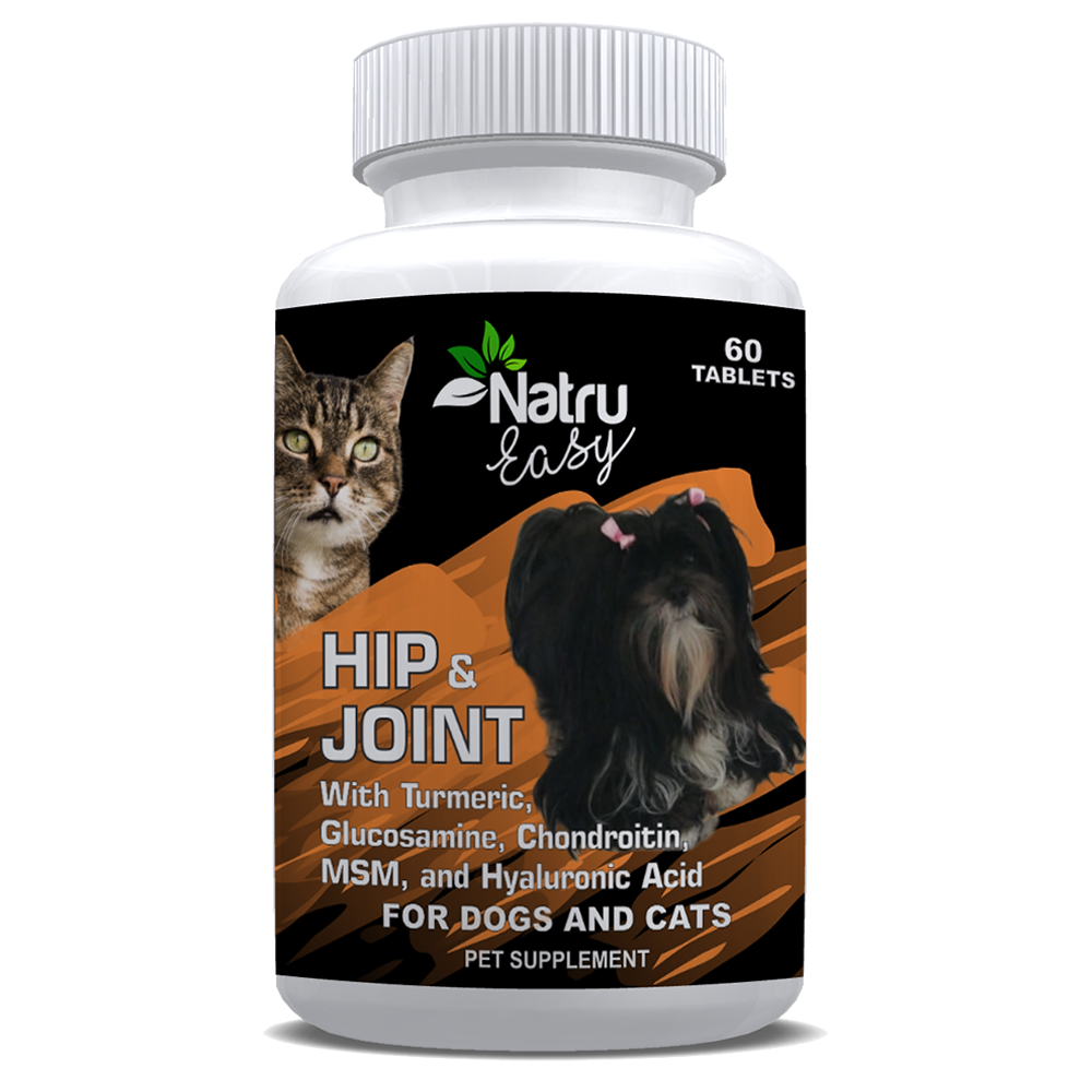 Pet Hip &amp; Joint with Turmeric 60 chewable bacon flavored tablets