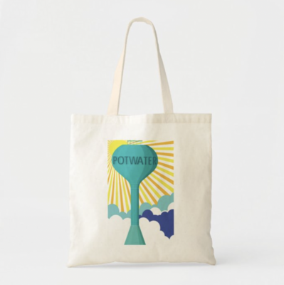 PotWater Tower Tote Bag