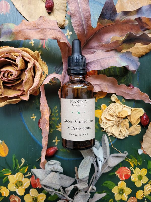 Green Guardians &amp; Protectors Herbal body oil