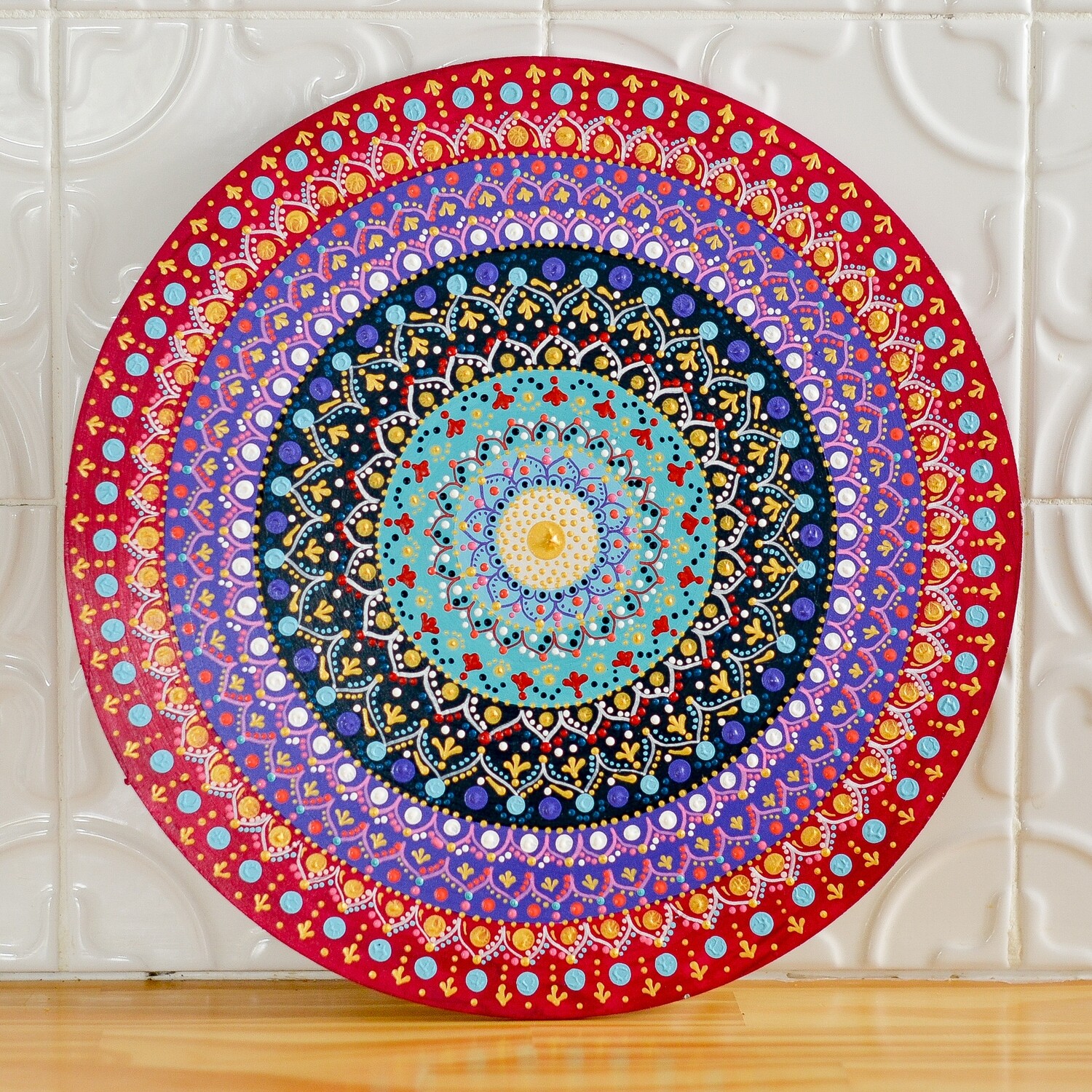 Mandala Dotting art, Christmas Housewarming Gift