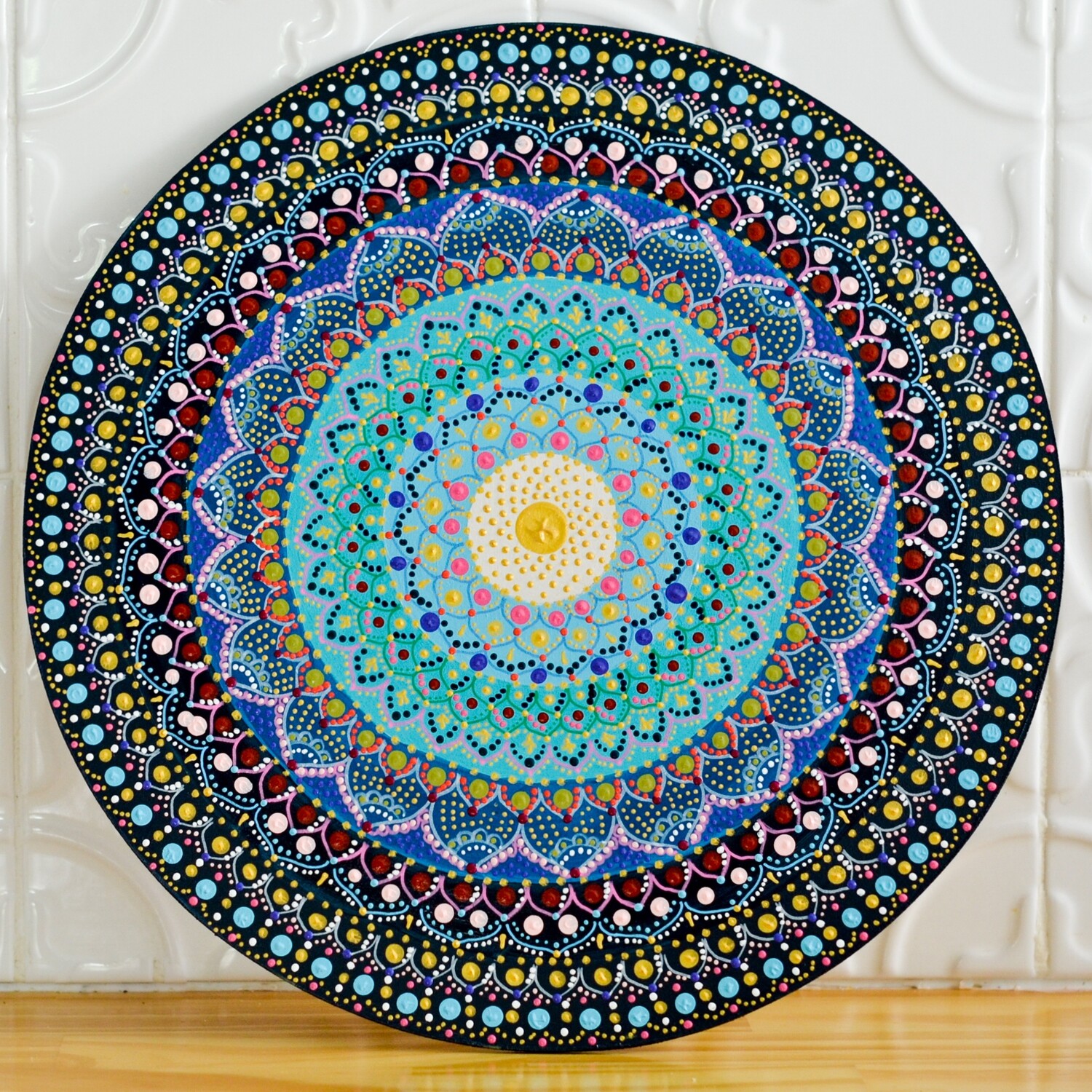 Mandala wall art, Original hand painted