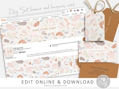 Etsy banner template