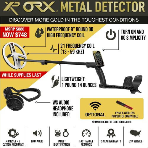 XP ORX Metal Detector