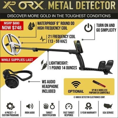 XP ORX Metal Detector