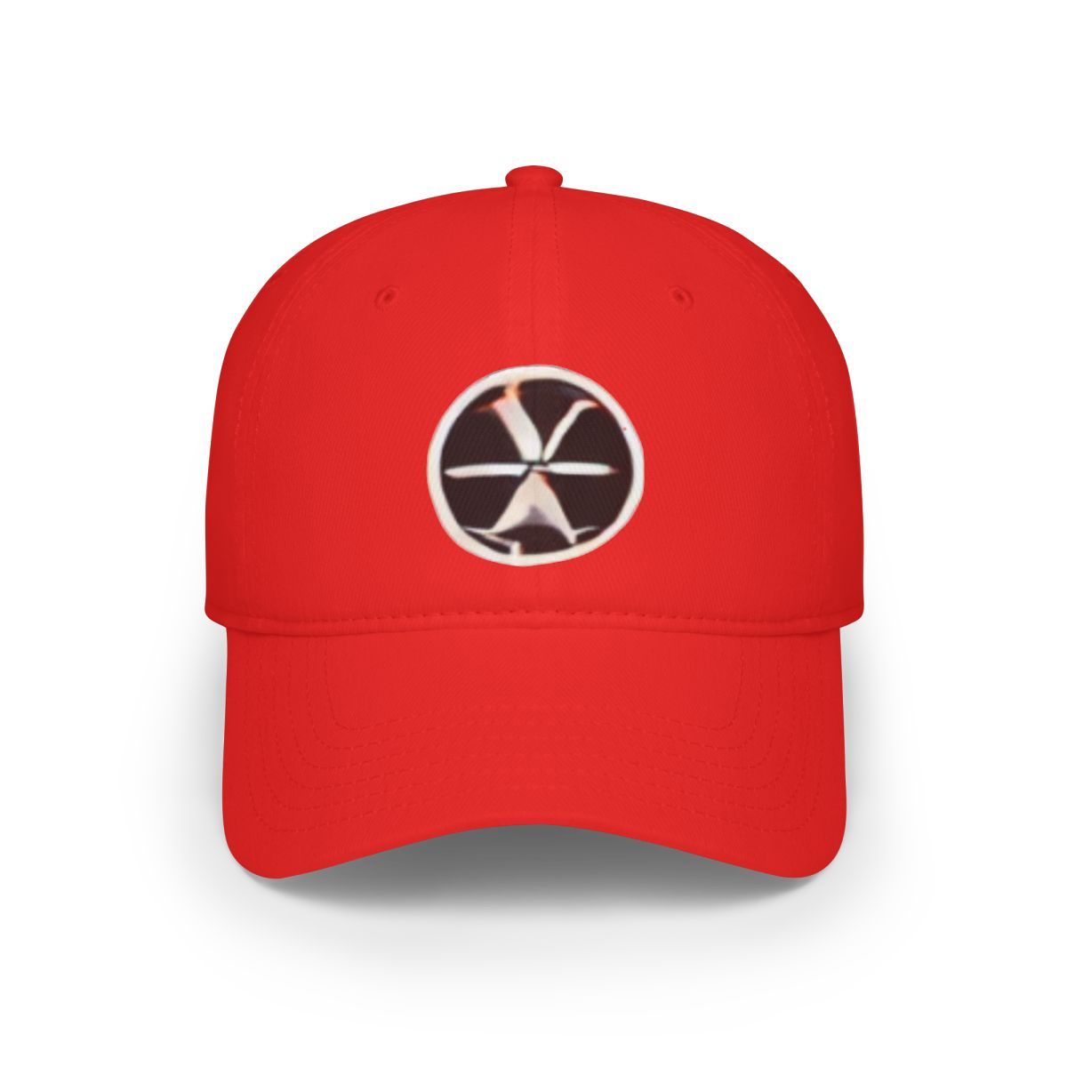 Stylish Patriot Zero Low Profile Baseball Cap with Unique Logo, Casual Hat for Outdoor Adventures, Perfect Gift for Remnant Patriots, Colors: Red, Size: One size