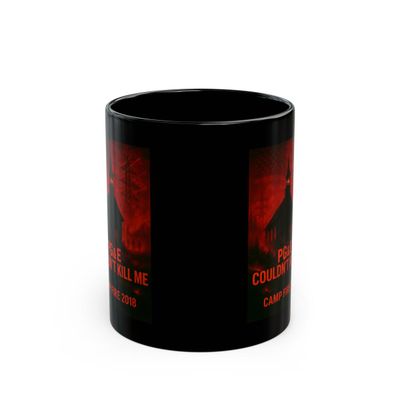 2018 Camp-Fire Survivor Mug.  Unique Drinkware, Coffee Lovers, Campfire Memories