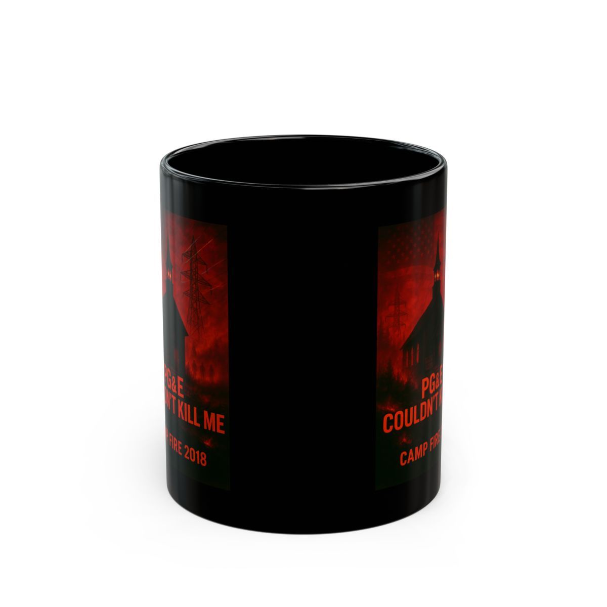 2018 Camp-Fire Survivor Mug.  Unique Drinkware, Coffee Lovers, Campfire Memories