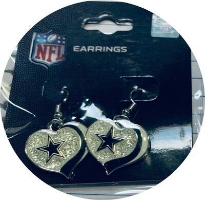 NFL Dallas Cowboys Dangle Earrings