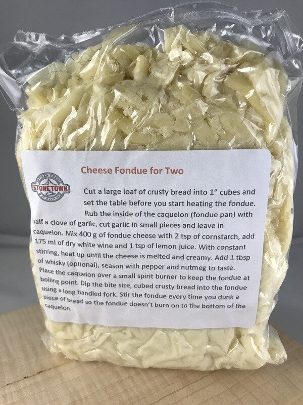 Fondue - Stonetown Cheese mix for Two