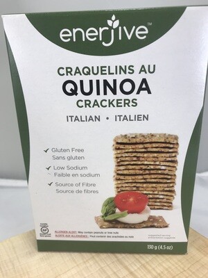 Quinoa Crackers - Italian