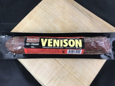 Hot Venison Summer Sausage