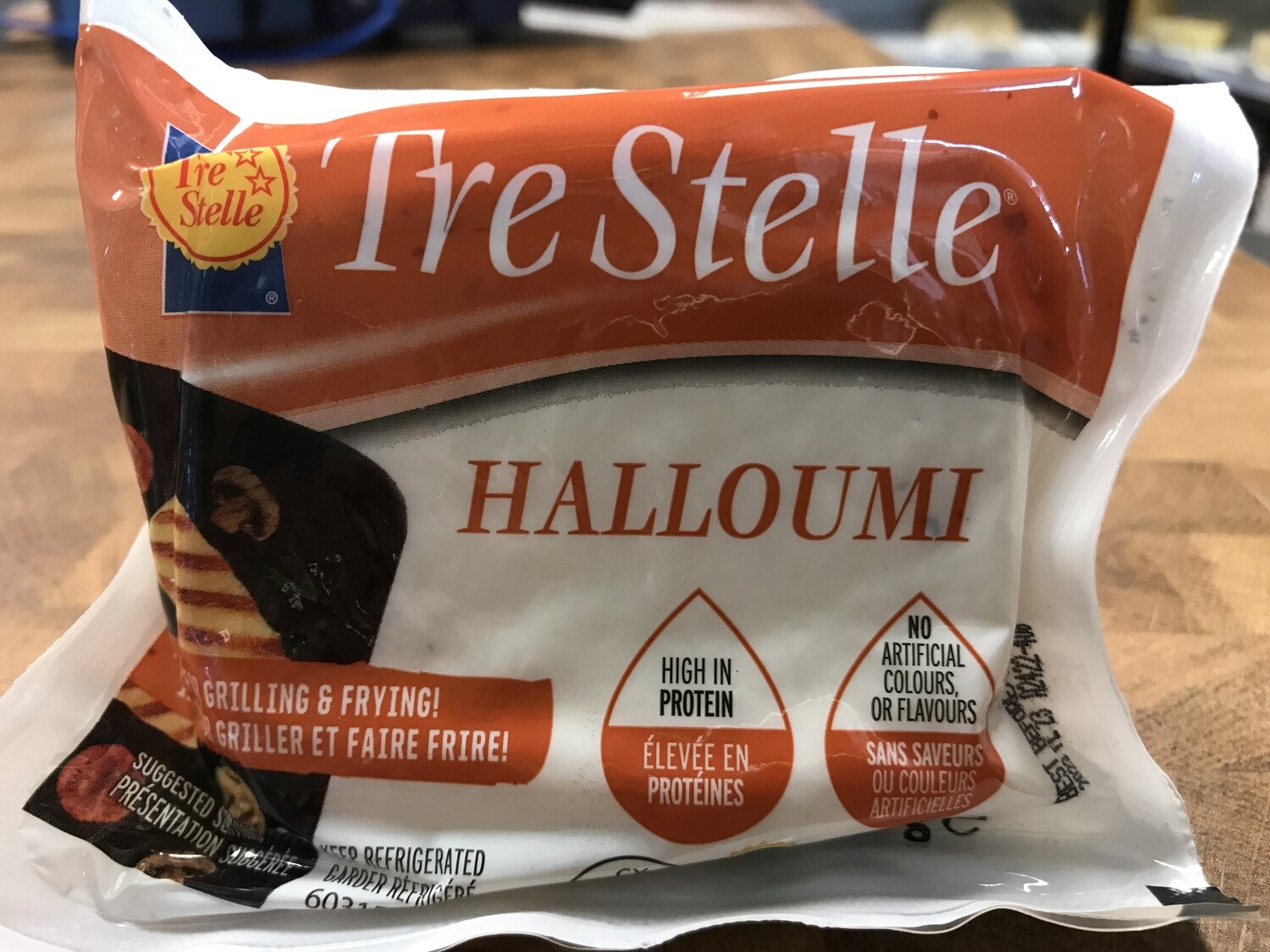 Halloumi with Dried Mint Halloumi with Dried Mint