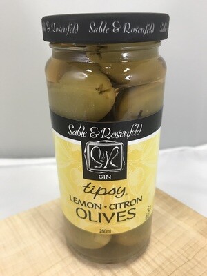 Tipsy Lemon Olives