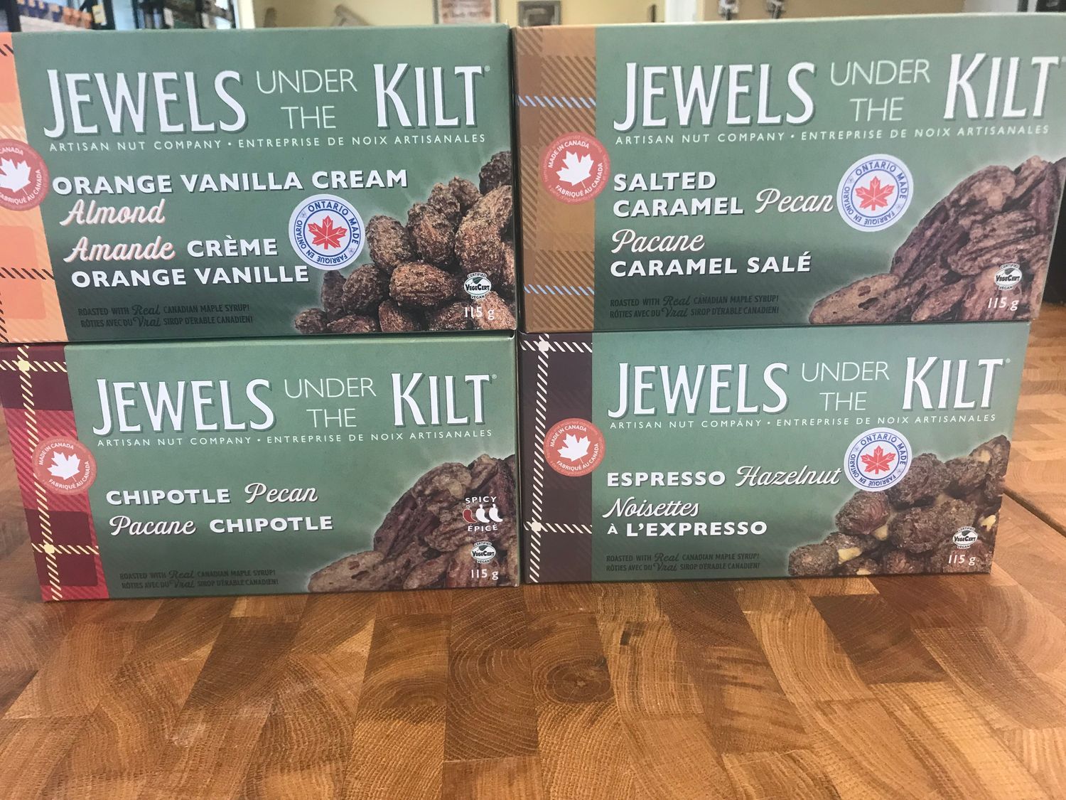 Jewels Under The Kilt - Roasted & Flavoured Tree Nuts