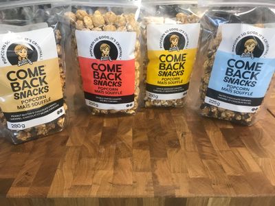 Comeback Snacks Flavoured Popcorn