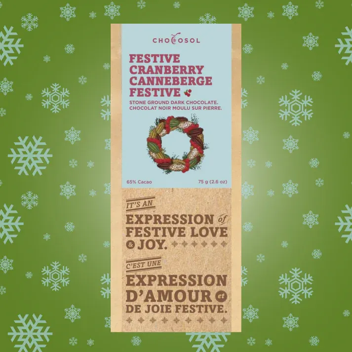 Festive Cranberry Chocolate