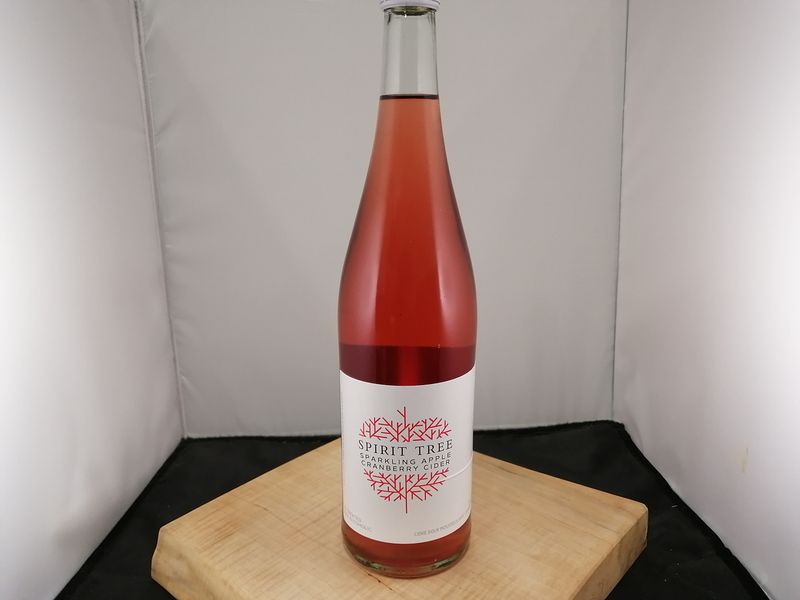 Cider - Sparkling, non-alcoholic cranberry and apple