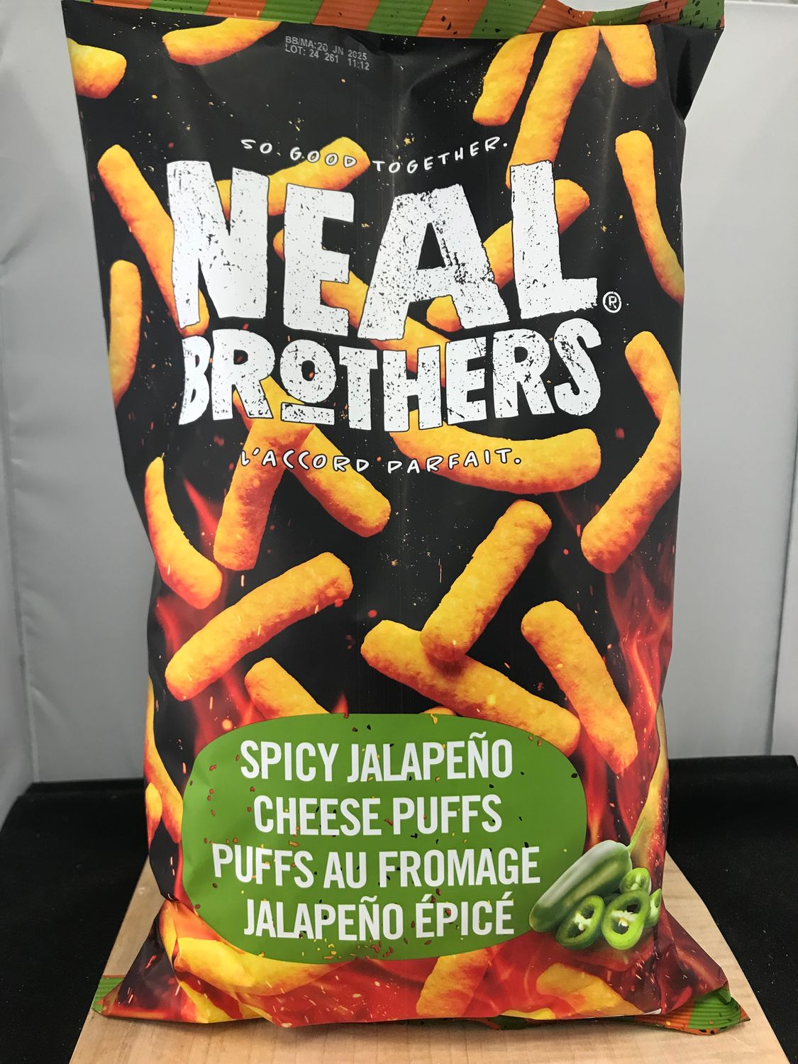 Spicy Jalapeño Cheese Puffs