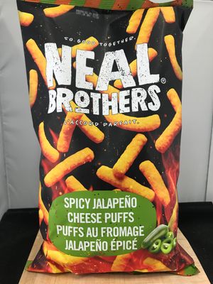 Spicy Jalapeño Cheese Puffs