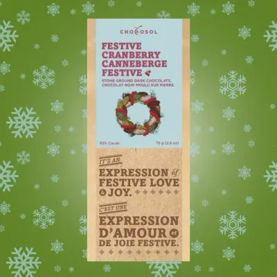 Festive Cranberry Chocolate Festive Cranberry Chocolate