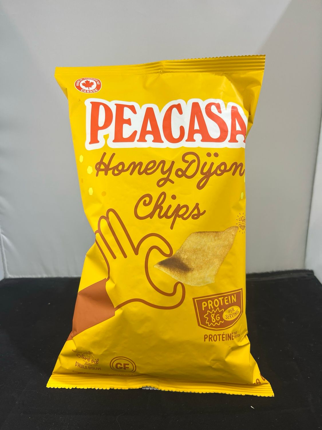 Honey Dijon Chick Pea Chips